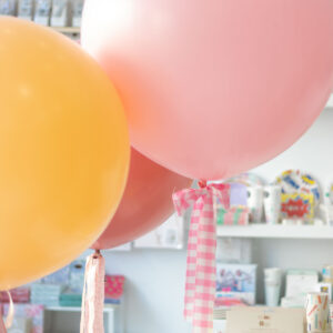 GLOBO XL TELA VICHY ROSA