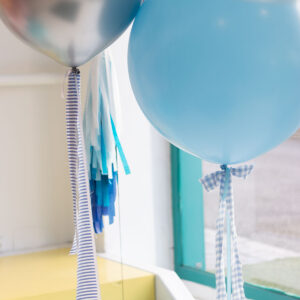 GLOBO XXL TELA AZUL CON PESO