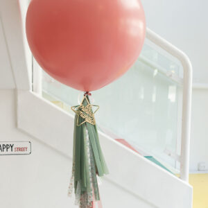 GLOBO XXL COMUNIÓN KNOTS ORO CON PESO