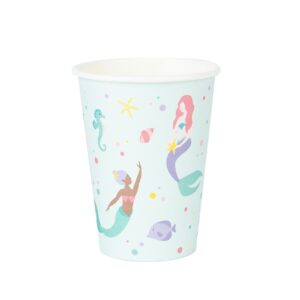 VASOS SIRENA PASTEL - 8ud