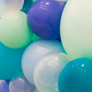 GUIRNALDA GLOBOS BAJO EL MAR