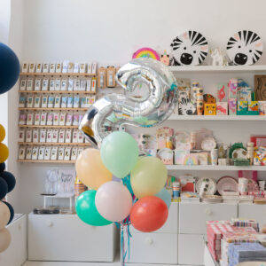 FELIZ CUMPLEAÑOS PLATA - UN NÚMERO