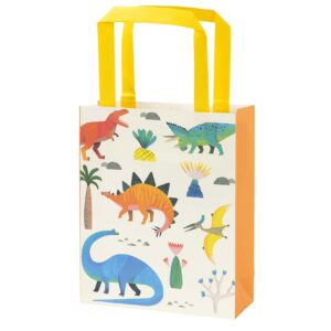 Bolsa de papel dinosaurios - 8ud