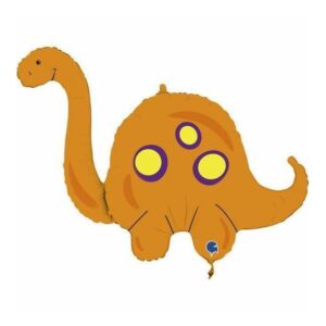 GLOBO DINO NARANJA