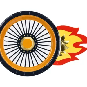 PLATO RUEDA DE COCHE - 6UD