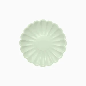 PLATOS GRANDES ONDULADOS MENTA - 6ud