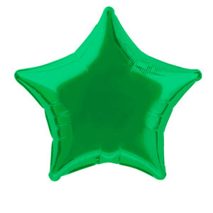 GLOBO ESTRELLA PEQUEÑA VERDE