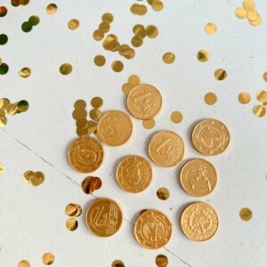 MONEDA CHOCOLATE - 10UD