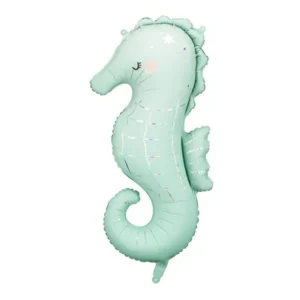 Globo caballito de mar con helio