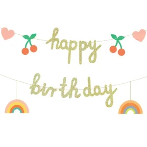 GUIRNALDA HAPPY BIRTHDAY GLITTER