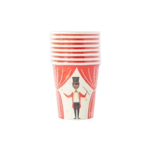 VASOS CIRCO - 8UD
