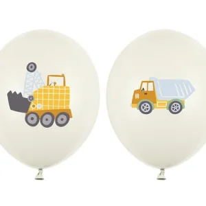 GLOBOS VEHÍCULOS CONSTRUCCIÓN - 5UD