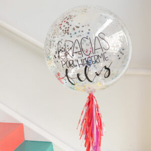 BURBUJA CONFETTI SILVER