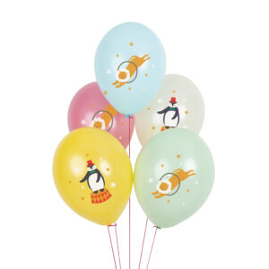 GLOBOS CIRCO CON HELIO - 5ud