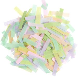 CONFETTI CREPE RAINBOW PASTEL