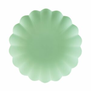 PLATO MENTA DE PLASTICO - 4ud