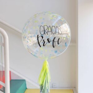 BURBUJA CONFETTI FIN DE CURSO